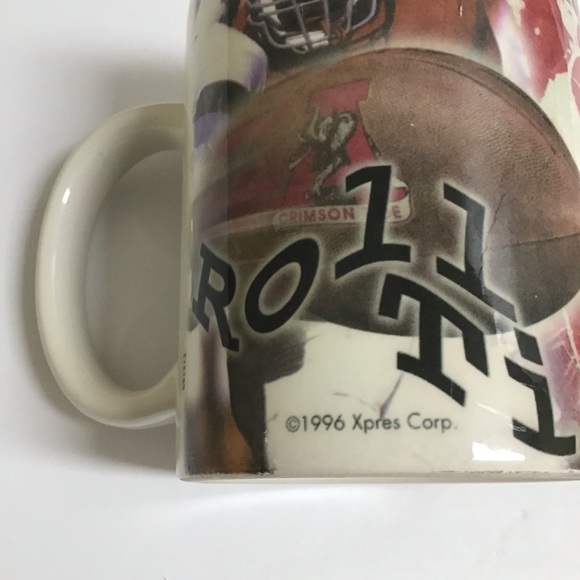 Alabama Crimson Tide College Football Licensed Coffee Mug Red XPres 1996 Vintage - Picture 11 of 13